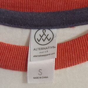 Alternative Apparel Star Sleeve Baseball Tee – Red, White & Blue